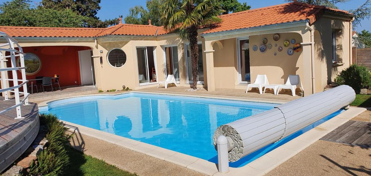 A La Topaze #Gite Calme #3 Pers #Piscine Privee #Cholet #Wifi Haut Debit #Preau #Cholet #Parc Japonais #Puy Du F Ou Le May-sur-Evre Ngoại thất bức ảnh