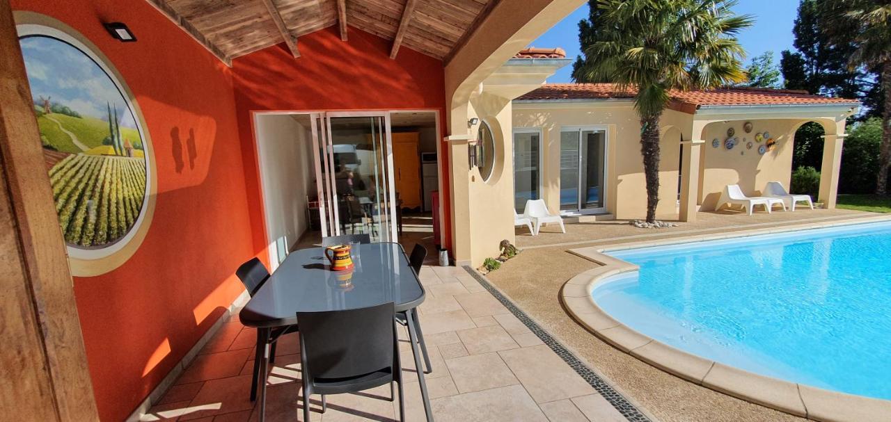 A La Topaze #Gite Calme #3 Pers #Piscine Privee #Cholet #Wifi Haut Debit #Preau #Cholet #Parc Japonais #Puy Du F Ou Le May-sur-Evre Ngoại thất bức ảnh